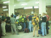 Check In bei China-Southwest-Airlines auf dem Airport von Kathmandu