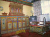 unser tibetisches Zimmer im Hotel Tibet in Shigatse, die Bar(K�hlschrank)  war leer
