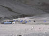 unser Lager vorm Mont Everset, inder N�he des Kloster Rongbuk